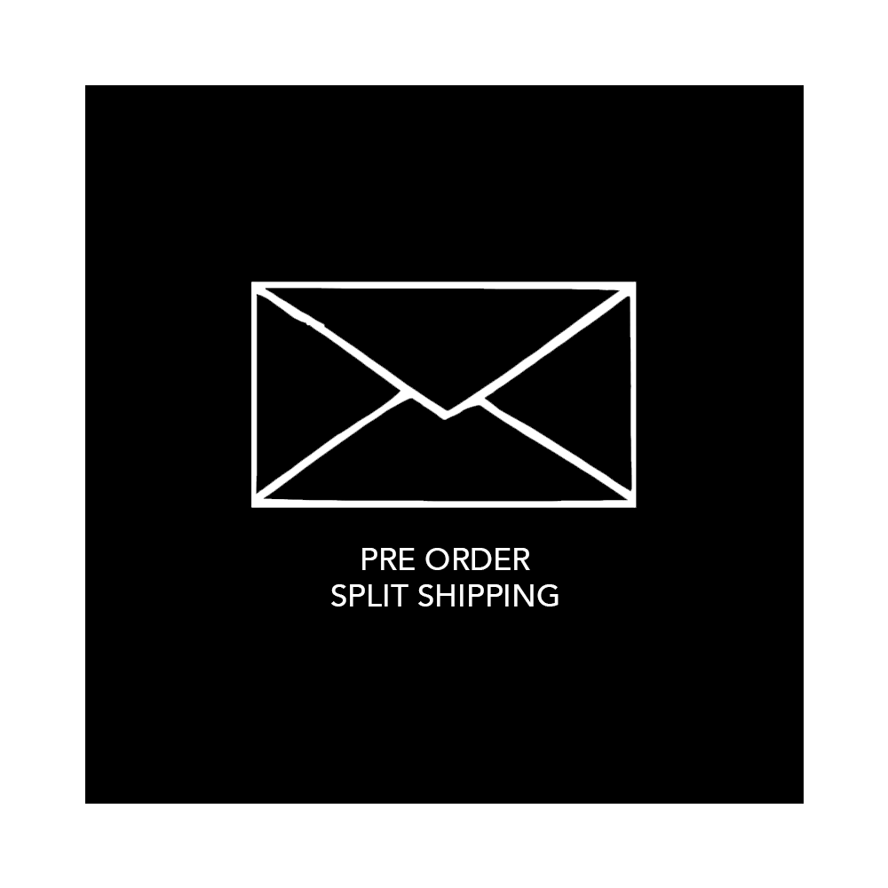 Vinyl Split Ship Fee - Other Items will ship as they become available